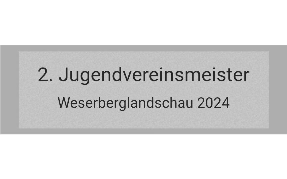 Gravurschild Silber selbstklebend - Silber / 80 x 25 mm