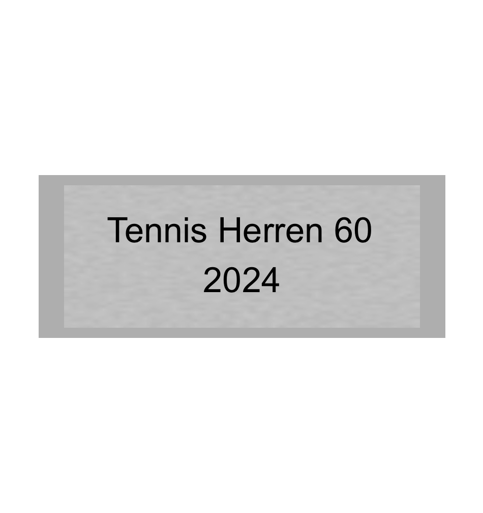 Gravurschild Silber selbstklebend - Silber / 50 x 20 mm