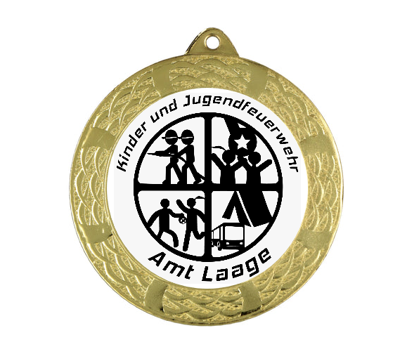 Medaille ME0270 Ø 70 mm - 70mm / Gold
