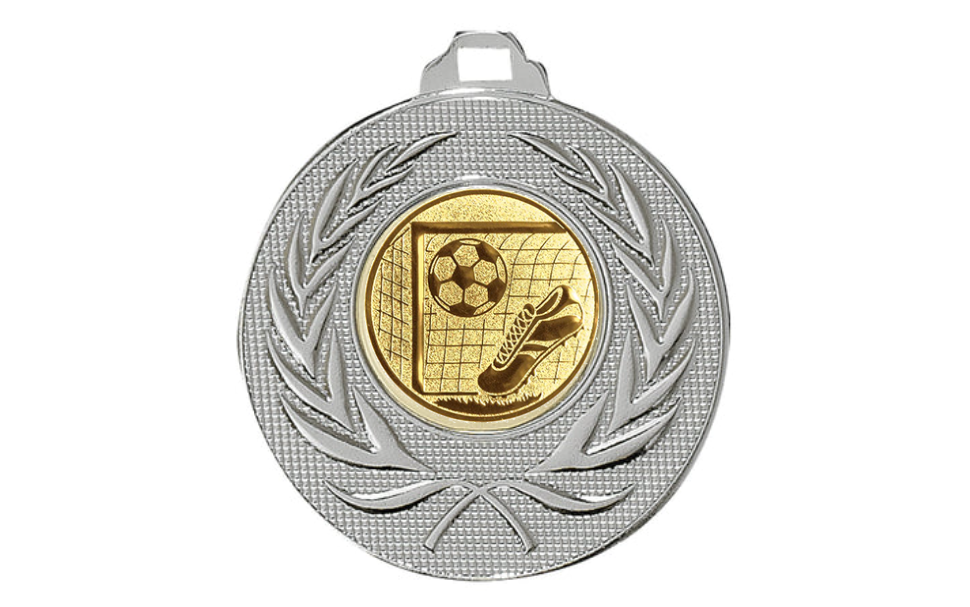 Medaille 098L Ø 50 mm - Silber / 50 mm