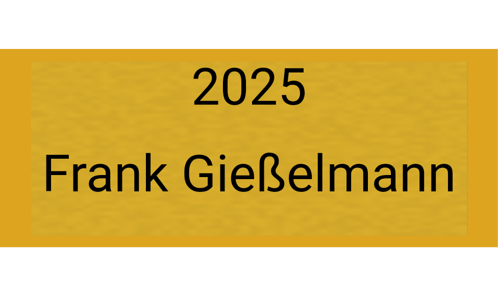 Gravurschild Gold selbstklebend - Gold / 50 x 20 mm