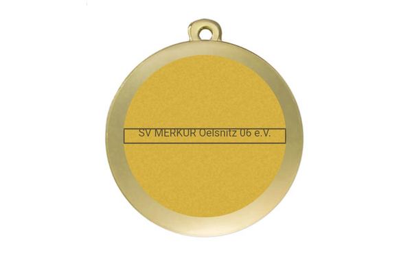 Medaille Fußball BS.ME75 - Gold / 50 mm