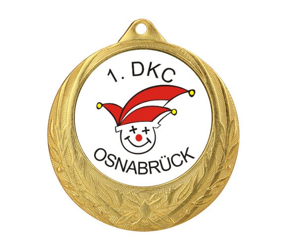 Medaille ME0170  Ø 70 mm - Gold / 70 mm