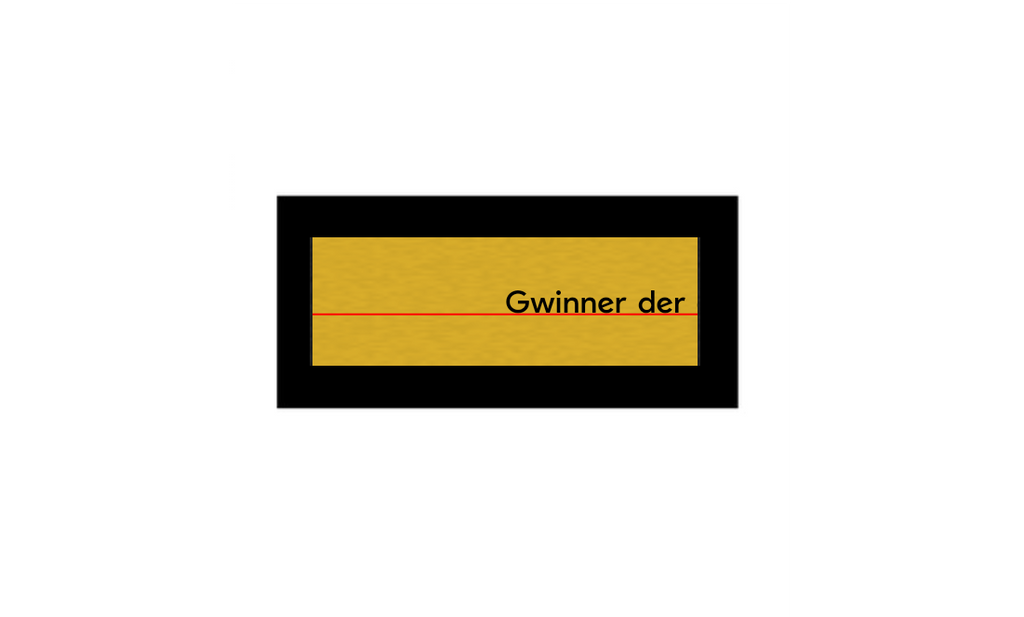 Hollywood Classic Award in Gold - Gold / 24 cm