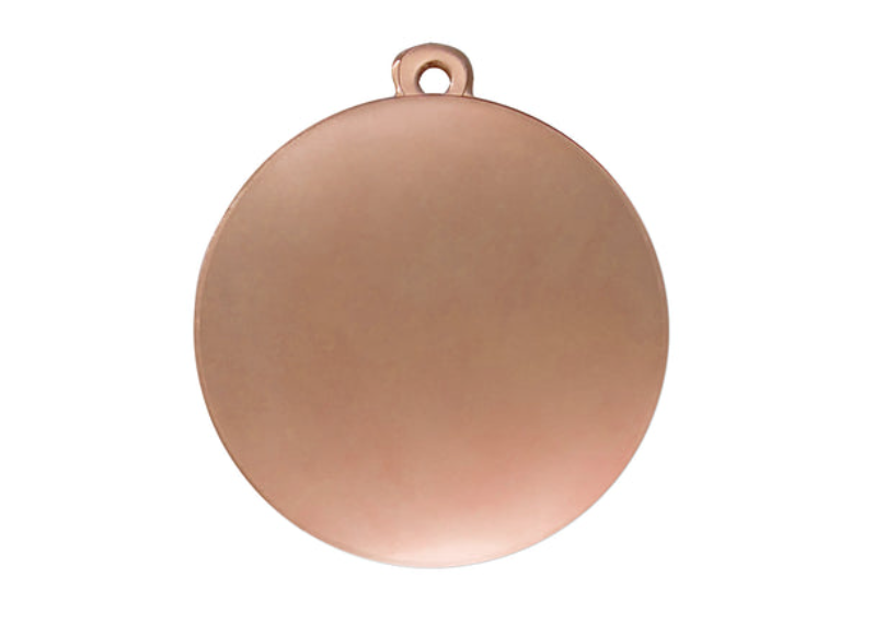 Zahl 3 Medaille ME005/B Ø 50mm SM - 50 mm / Bronze