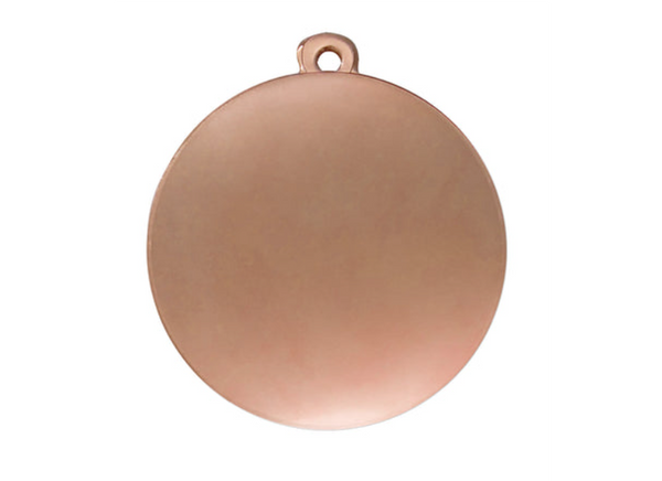 Zahl 3 Medaille ME005/B Ø 50mm SM - 50 mm / Bronze