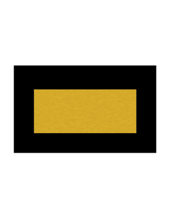 Fußballpokal 87-0 - Gold Schwarz / 55 cm