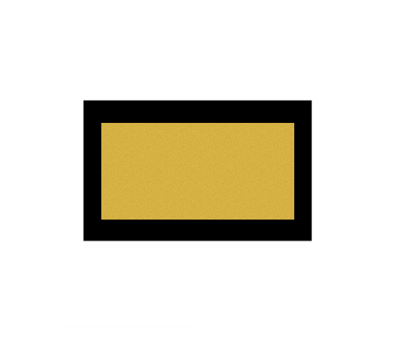 Fussballpokal 87-0 - Gold Schwarz / 47 cm