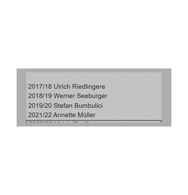 Gravurschild Silber selbstklebend - Silber / 80 x 30 mm