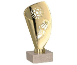Pokalständer Fussball 9081 SM - Gold / 13,5cm