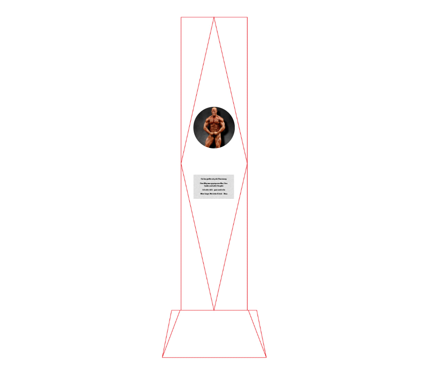 Crystal President Award 7946 - Klar / 35 cm / Farbdruck