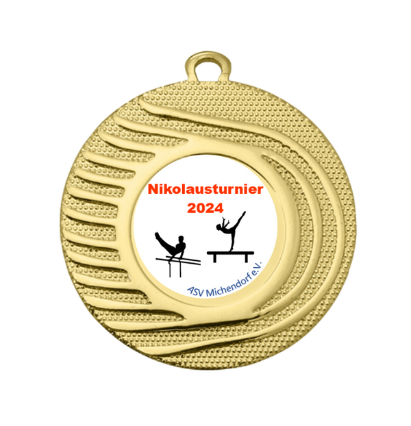 Medaille DI5001 Ø 50 mm - Gold / 50 mm