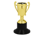 Mini Pokal DC001 SM - 10 cm / Gold