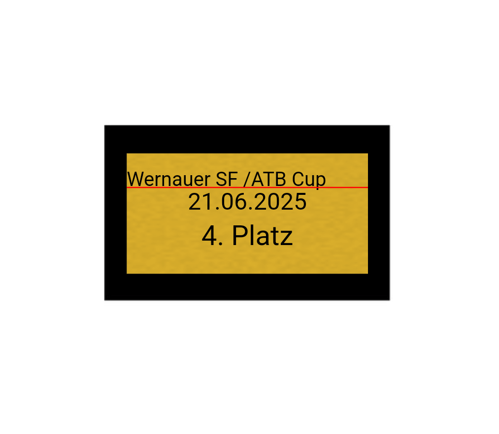 Fußball Pokal 85-3 teilweise begrenzt! - Silber Gold / 28 cm
