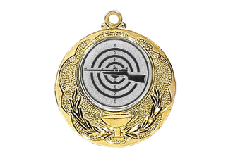 Medaille 028L Ø 40 mm - Gold / 50 mm