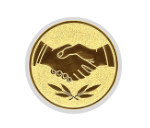 Glas Pokal 3526 Schild & Emblem - Transparent / 19 cm