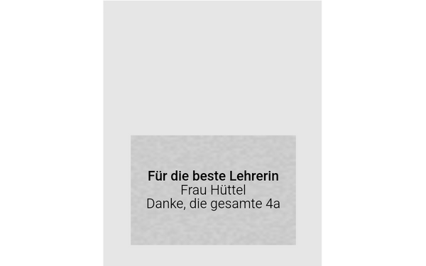 Ehrentafel D200 - Braun-Silber / 22.5x17.5 cm