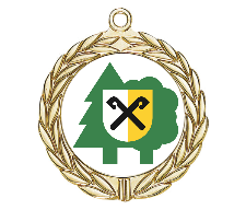 Medaille 064C Ø 70 mm - Auslaufmodell! - Gold / 70 mm