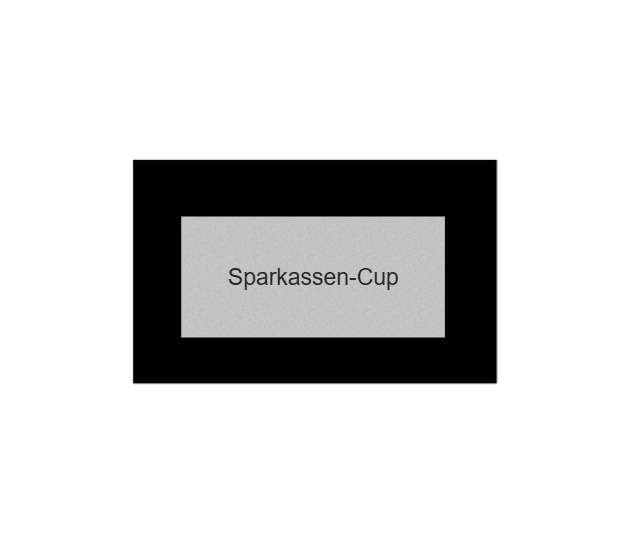 Fußball Pokal 85-3 - Silber Gold / 36 cm