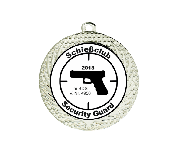 Medaille BS.ME76 Ø 70 mm - Silber / 70 mm