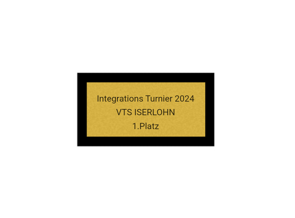 Fußball Pokal 85-3 - Silber Gold / 43 cm