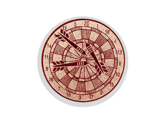 Glas Pokal W341 Schild & Emblem - Glas/Rot / 15 cm