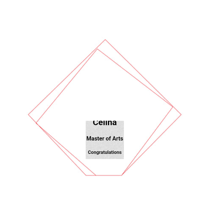 Diamond 7454 - Laser-Gravur / Klar / 13.5 cm