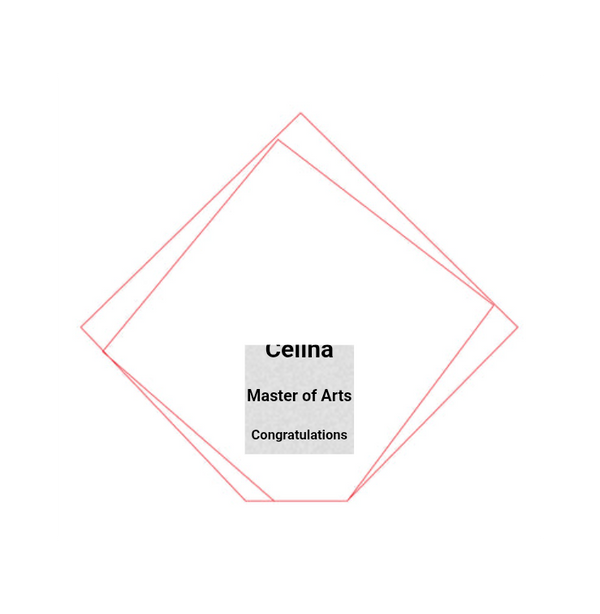 Diamond 7454 - Laser-Gravur / Klar / 13.5 cm