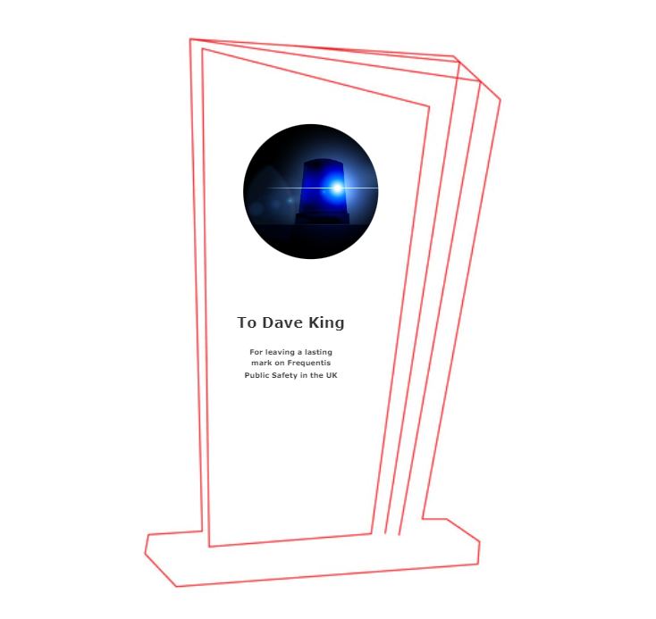 Glas Pokal 172-4 Lasergravur - 23 cm Gold / Laser-Gravur