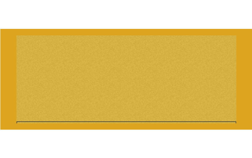 Gravurschild Gold selbstklebend - Gold / 50 x 20 mm