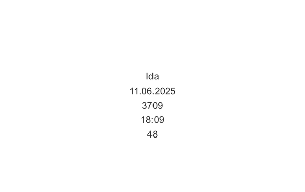 Zinn Geburtsteller Z1162 - Rein Zinn / 23 cm