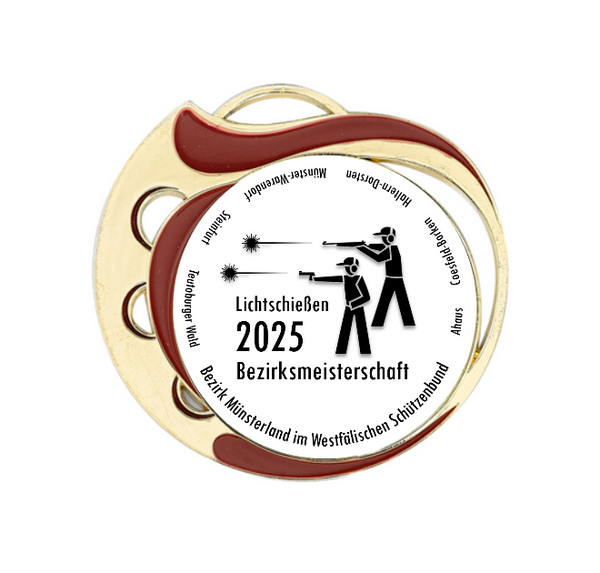 Medaille 027 Ø 70mm - Gold / 70 mm