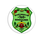 Glas Pokal W341 Schild & Emblem - Glas/Rot / 20 cm