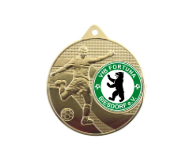 Medaille Fußball 396 Ø 50 mm - Gold / 50 mm