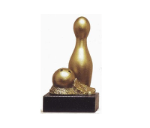 Bowling Pin KS423 - Gold / 16 cm