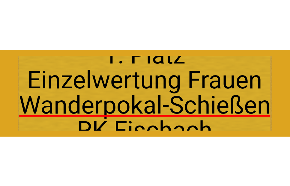 Gravurschild Gold selbstklebend - Gold / 50 x 15 mm