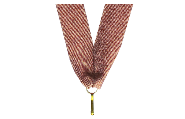 10er Pack Bänder Breite 22 mm / Länge ca. 400 mm - Bronze / 22x400mm