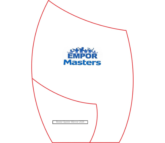 Glas Pokal Blau 8808-L - Transparent Blau / 16.5 cm / Laser-Gravur