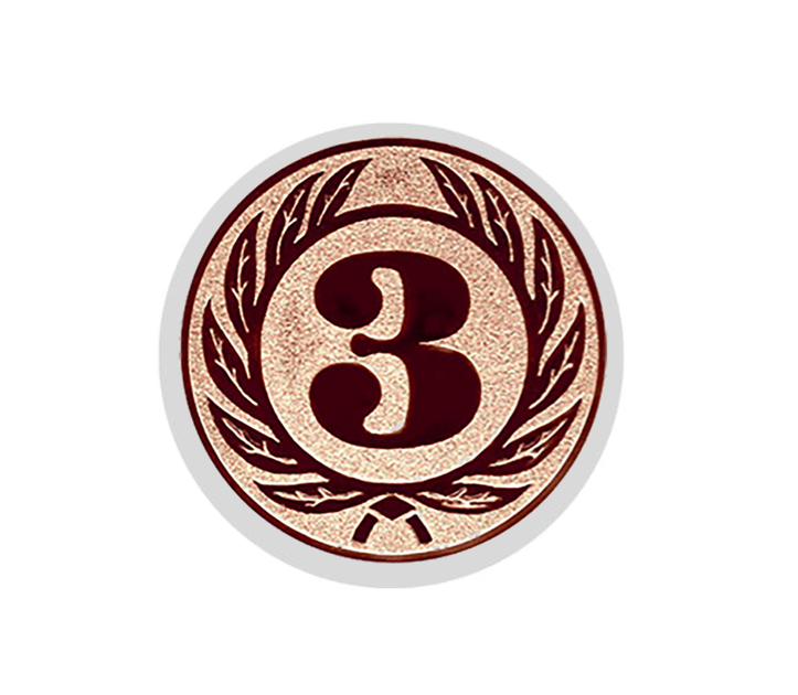 Glas Pokal 3526 Schild & Emblem - Transparent / 15 cm