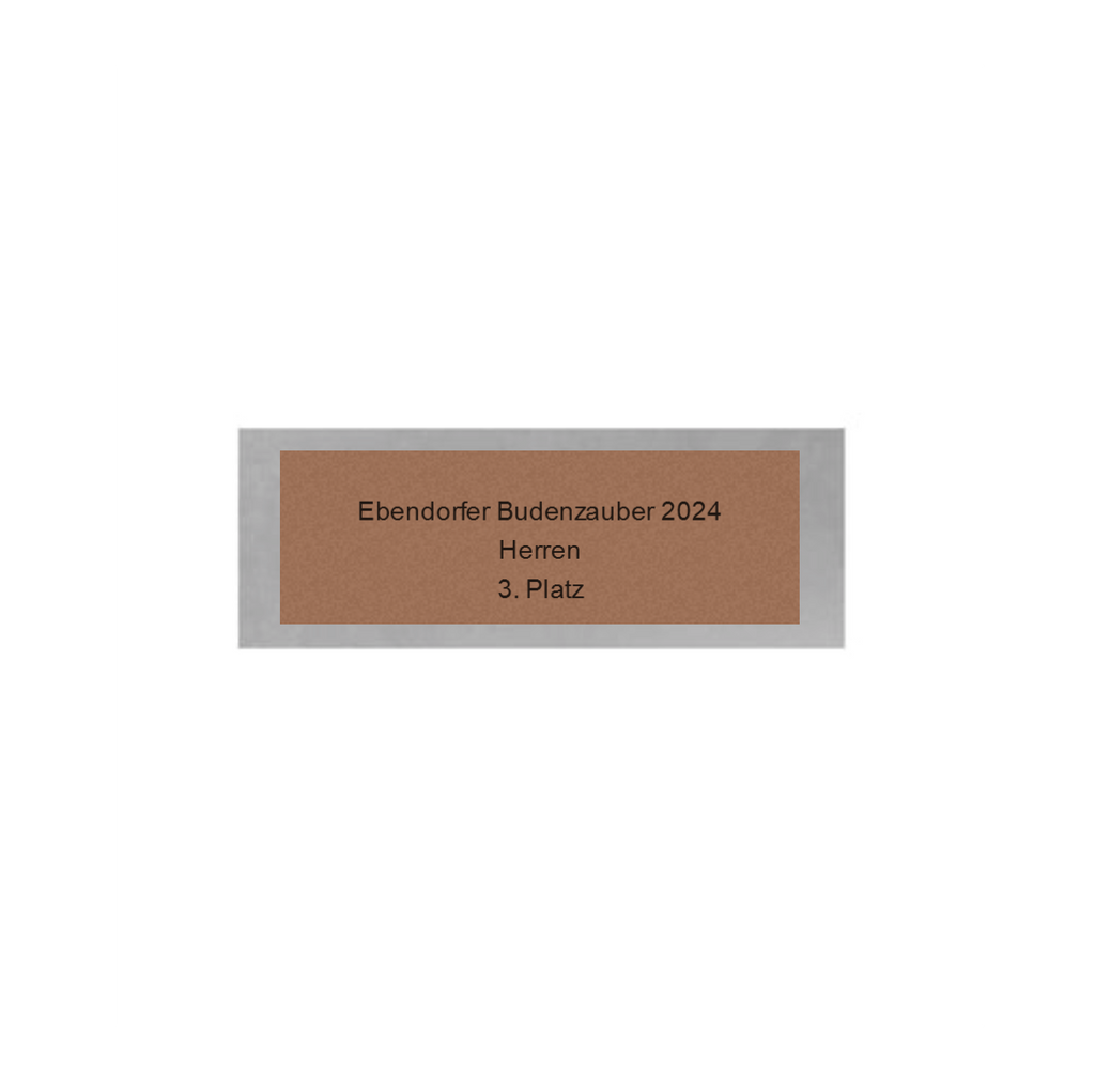 Fußball Pokal 3735x - Silber Gold / 30 cm