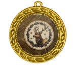 Medaille 9175 Ø 70 mm - Gold / 70mm