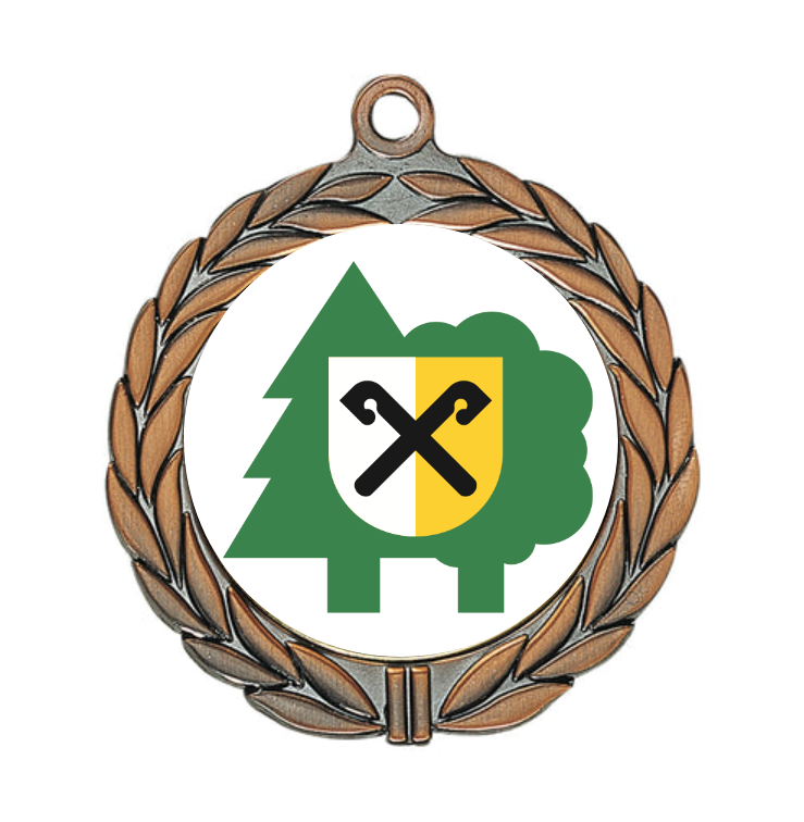 Medaille 064C Ø 70 mm - Auslaufmodell! - Bronze / 70 mm