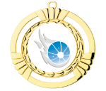 Medaille D62 - Ø 90mm - Gold / 90 mm