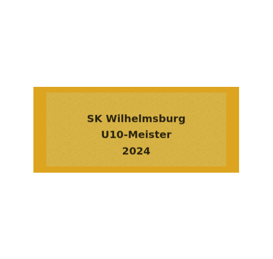 Gravurschild Gold selbstklebend - Gold / 60 x 25 mm