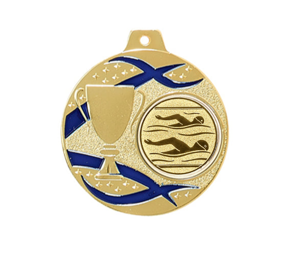 Medaille 079  Ø 50 mm - Gold / 50mm