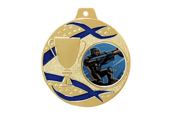 Medaille 079  Ø 50 mm - Gold / 50mm