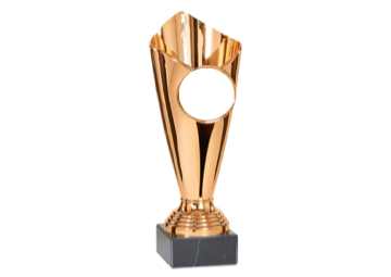 Pokal Serie 074 - Bronze / 24 cm