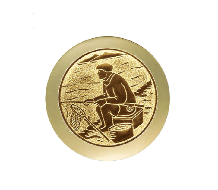 Ehrentafel 189-41 - 18 x 22 cm / Blau/Gold