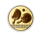 Glas Ständer W19x Schild & Emblem - 21.5 cm / Auswahl Weiß