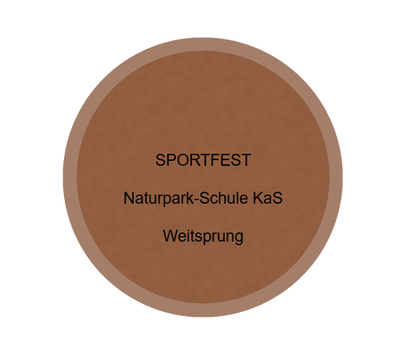 Gravurronde Bronze selbstklebend - Bronze / 30 mm